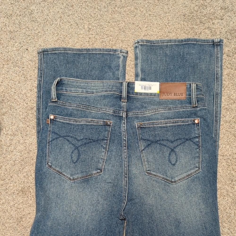 Judy Blue Classic Blue Boot Cut Jeans - Picture 9 of 9